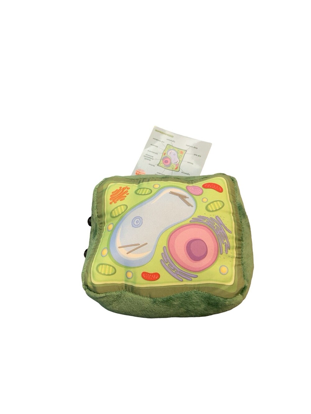 GIANT MICROBES-PLANT CELL Stuffed 6” Plush Biology Science Teacher Set NEW